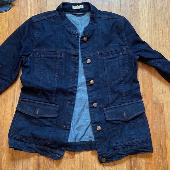 Eileen fisher jean jacket - Picture 3 of 4